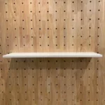 Deep Shelf | Double White Laminate